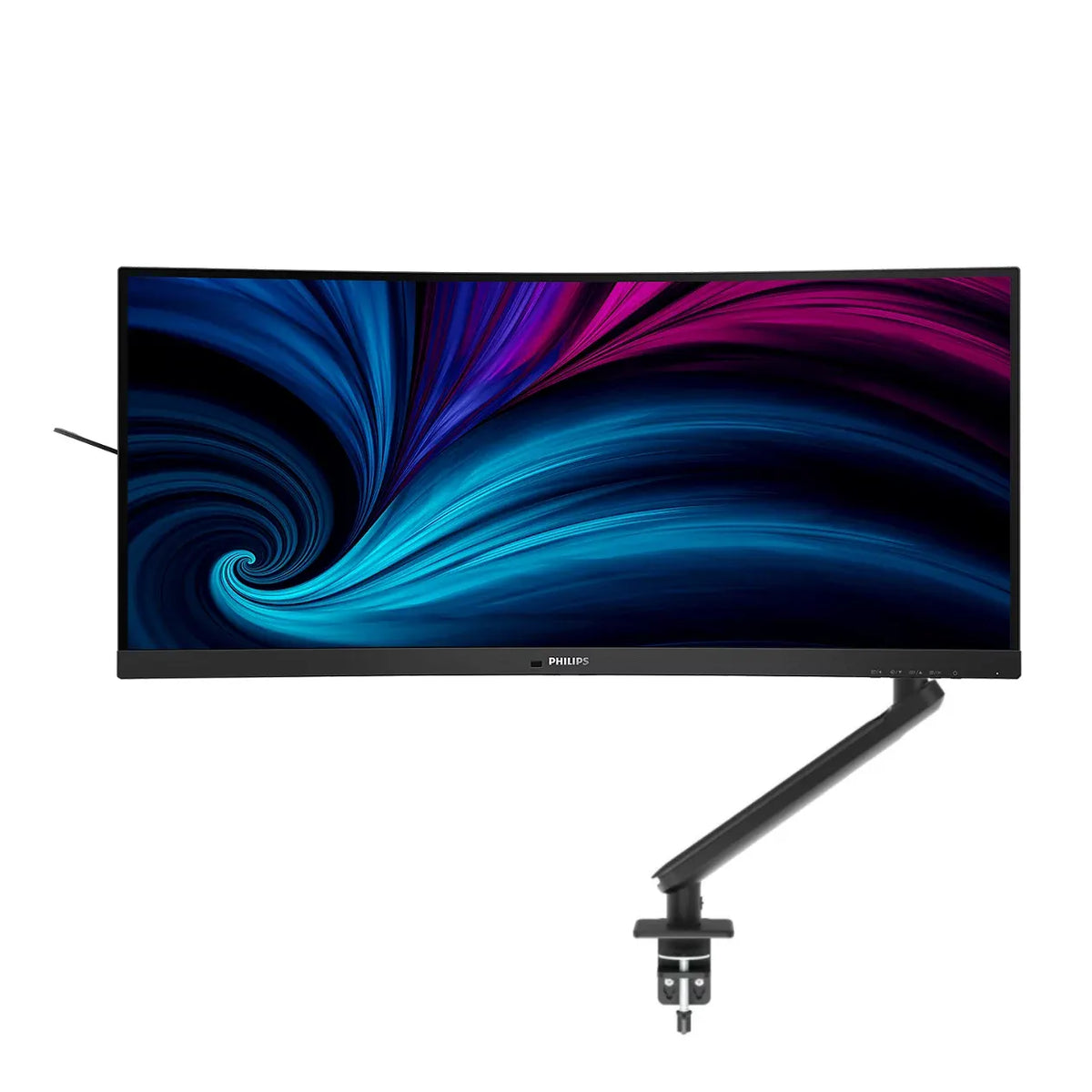 Mount Up! Bundle. 34" UWQHD 120Hz UltraWide Curved Monitor & Ergonomic Arm - Monitors - Mounts