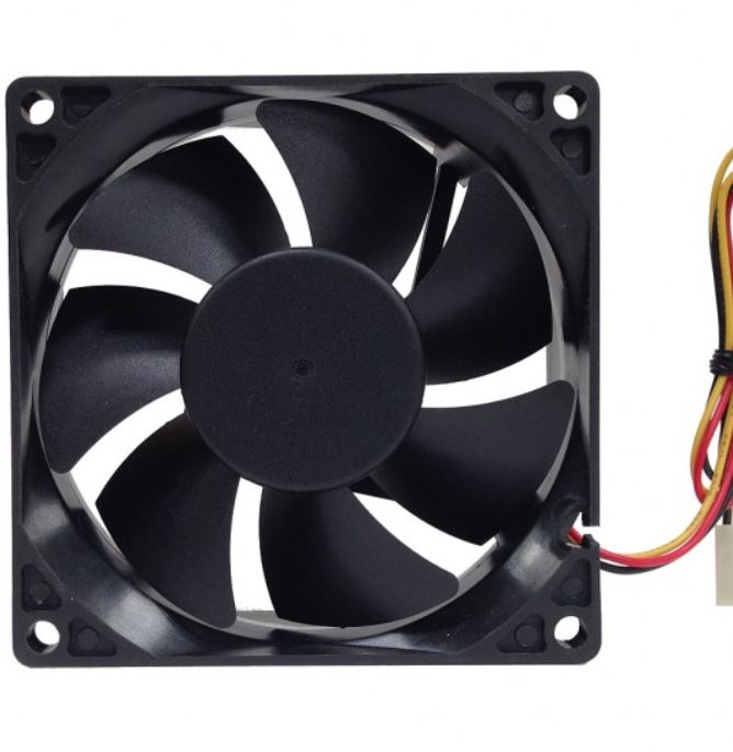 Aywun 80mm TFX Silent PSU Fan - Fan only no Screw for Aywun SQ05 TFX PSU 2500rpm. Mini 2Pin Conn...