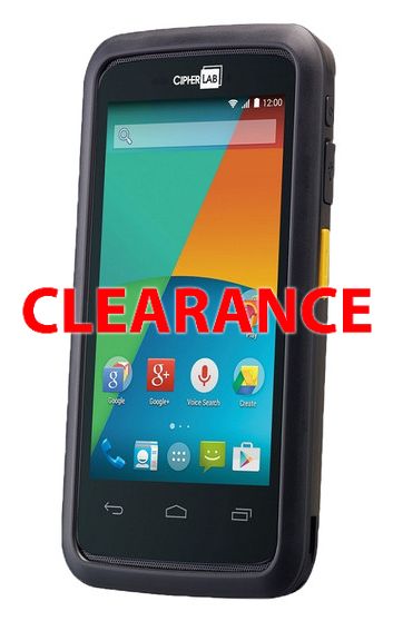 CIPHER RS31 BLACK 2D ANDROID 7.0 4G GMS - Mobile Computers