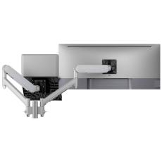 Atdec AWMS-2-ND13 + C-Clamp Silver - Monitors - Mounts