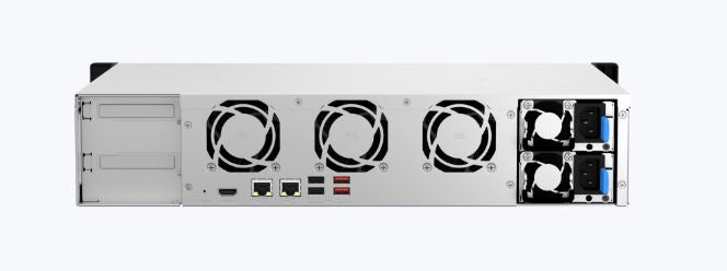 QNAP TS-864eU-RP-4G 8 Bay NAS Intel Celeron® N5105/N5095 4-core 4GB DDR4 2xSlot Hot-swappable 2xG... - Image 4