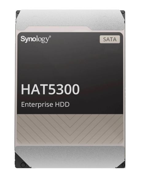 Synology Enterprise Storage HDD 12TB, Internal, 3.5' SATA , HAT5300, 5-year warranty, reliable h...