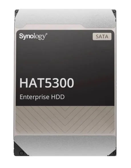 (For Synology NAS only) Synology Enterprise Storage HDD 12TB, Internal, 3.5' SATA , HAT5300, 5-y...