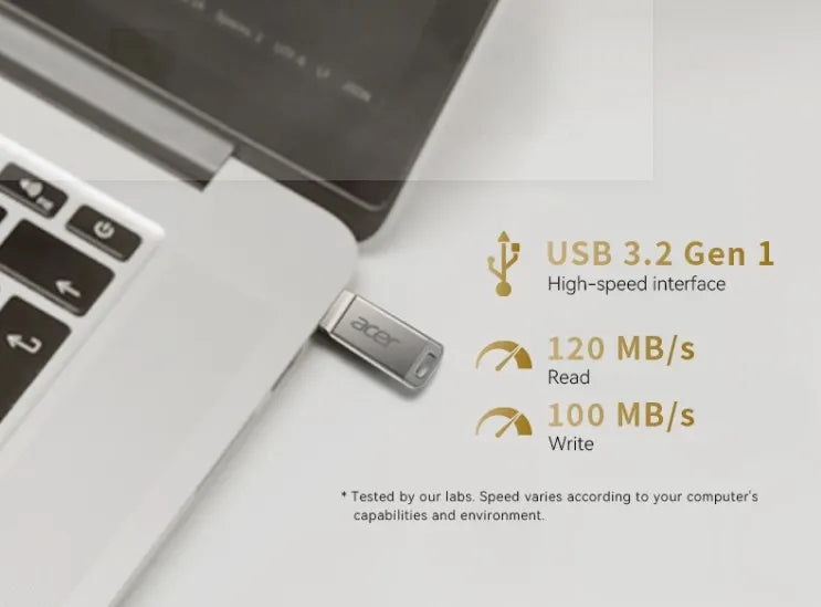 Acer UM310 256GB USB Flash Drive UDP USB3.2 Gen 1 Type-A - 5 Year Warranty - USB, Bluetooth IEEE - Image 3