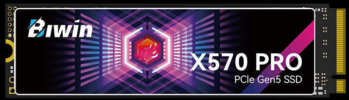 BIWIN X570-4TB PRO PCIe5.0 M.2 2280up to 14000MB/s 13000MB/s Case pack(Iner /Out) 30/120 - Hard...