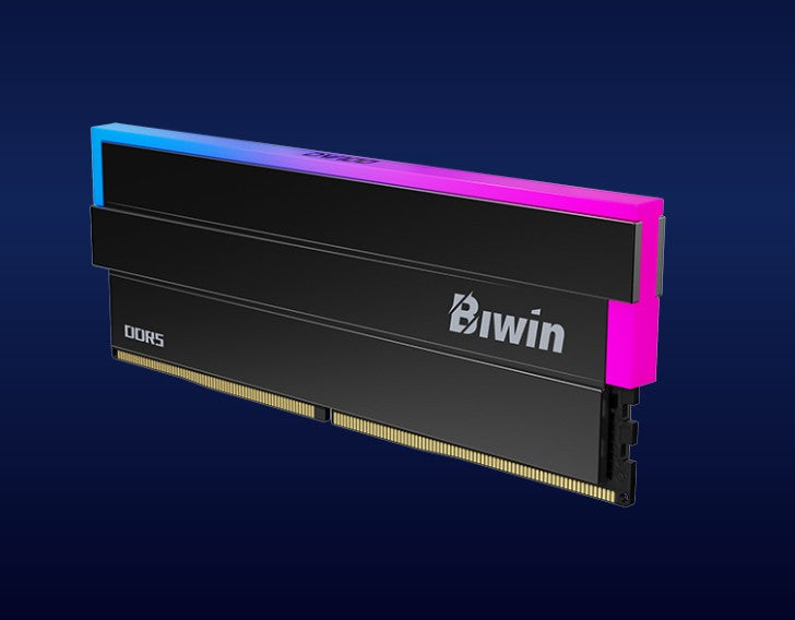 BIWIN DDR5 Memory DW100 RGB Memory 6000MHz 32GB (16GB*2) CL30-38-38-76 1.35V BLACK B5DW100326030E... - Image 2