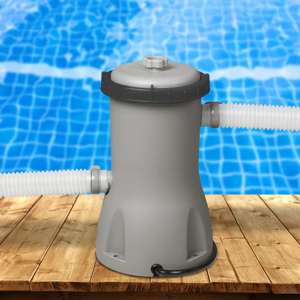 Bestway Pool Pump Cartridge Filter 800GPH 3028L/H Flowclear Filters Cleaner - Image 7