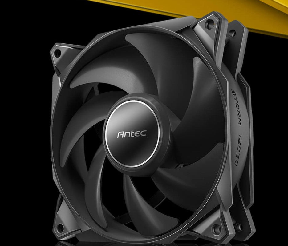 Antec StormT3 120mm PWM FDB FaN High Airflow 66.56 CFM, Air Pressure 2.7, Noise Level 25.8. Woven...