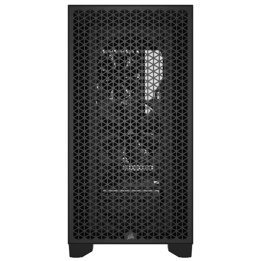Corsair 3000D AIRFLOW Mid-Tower PC Case - Black, ATX, 360mm GPU, 170mm CPU cooler, 220mm PSU, 360... - Image 2