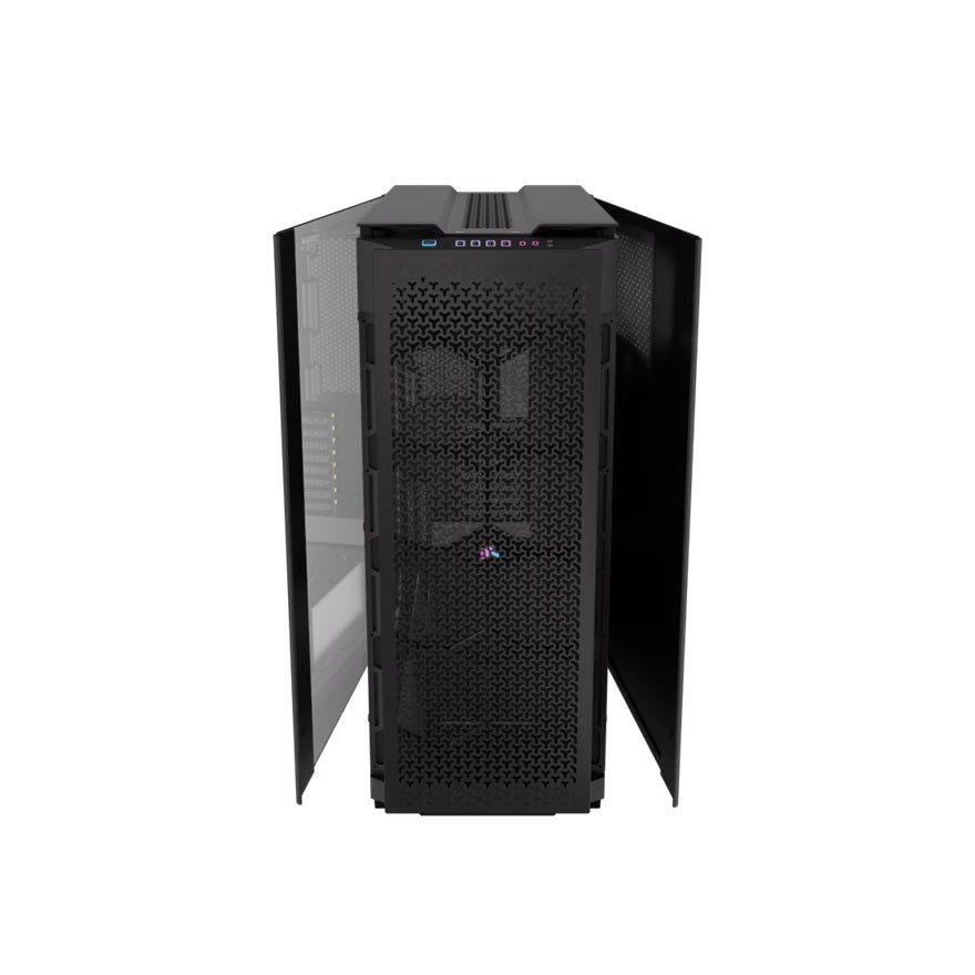 Corsair iCUE LINK 9000D RGB AIRFLOW Super Full-Tower PC Case - Black, 698×307×698mm, GPU 580mm, 6... - Image 3