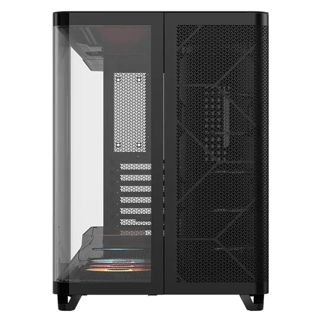 Corsair AIR 5400 RS-R ARGB Mid-Tower ATX Case - Black, Triple-Chamber, 360mm Rad Support, Glass P... - Image 2