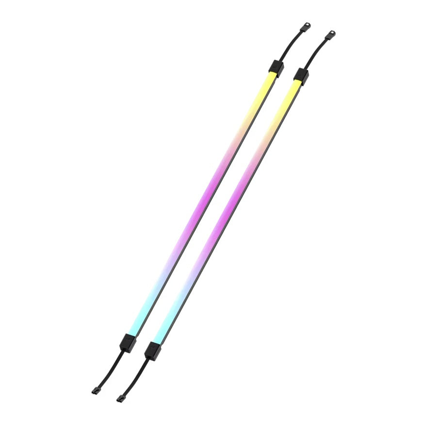 Corsair LS430 Aurora RGB Light Strips - 430mm – 430×10×10mm, black, magnetic mount, addressable L... - Image 2