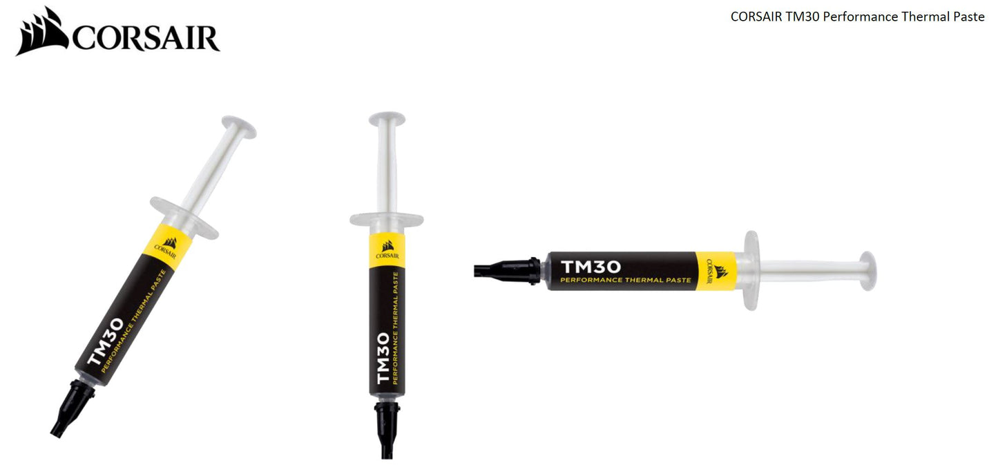 Corsair TM30 Performance Thermal Grease Paste 3g. 12 Months Warranty. - Fan Cooling Products