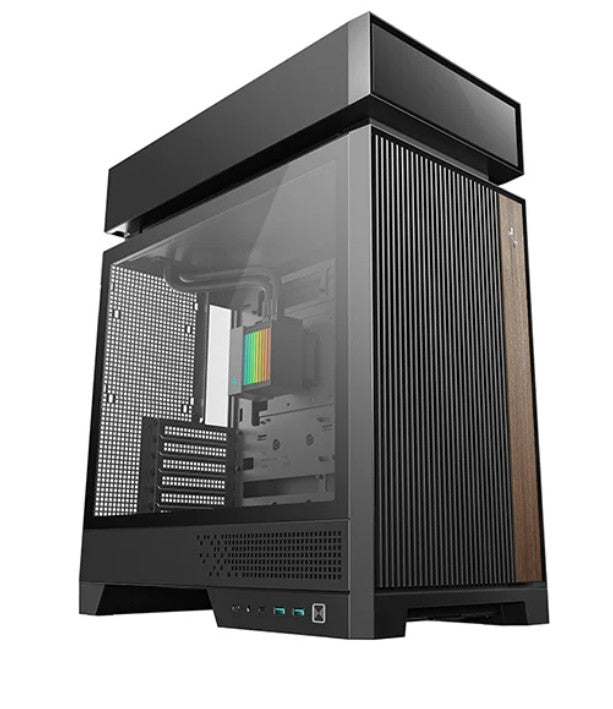 DeepCool CL6600 Innovative Compamentalized Compact ATX Case, Pre-installed 360mm Liquid Cooler,... - Image 2