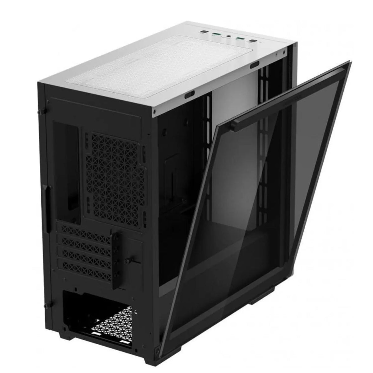 DeepCool MACUBE 110 White Minimalistic Micro-ATX Case, Magnetic Tempered Glass Panel, Removable D... - Image 4