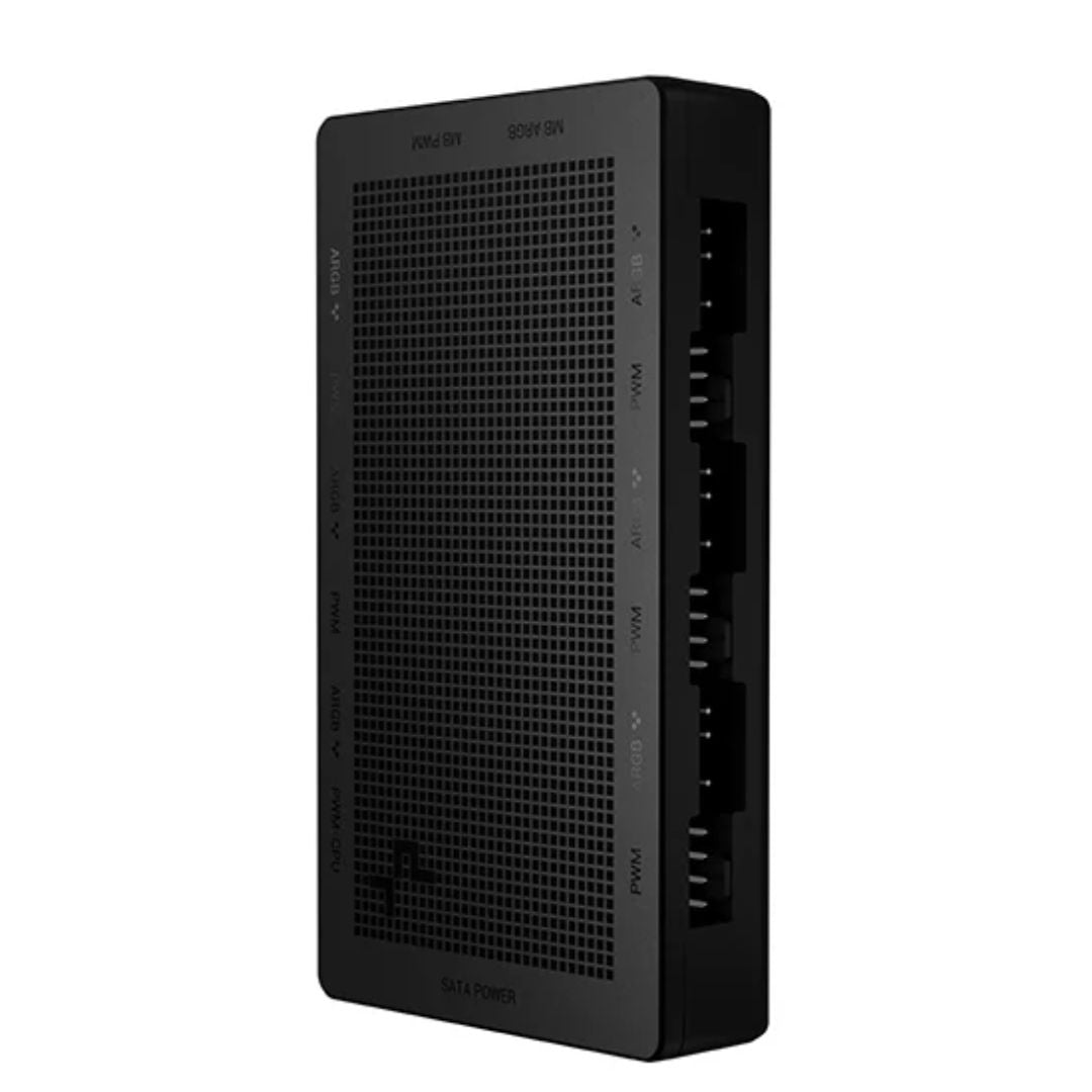 DeepCool SC790 2-in-1 PWM RGB hub, SATA Power Connector , 12 Port ARGB Hub - Cases Accessories - Image 2