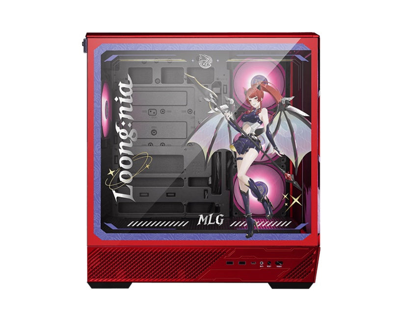 MSI PANO 130R MLG EDITION, Mid-Tower, ATX/M-ATX/ITX, 400mm GPU, 165mm CPU cooler, USB-C 20Gbps, 4... - Image 4