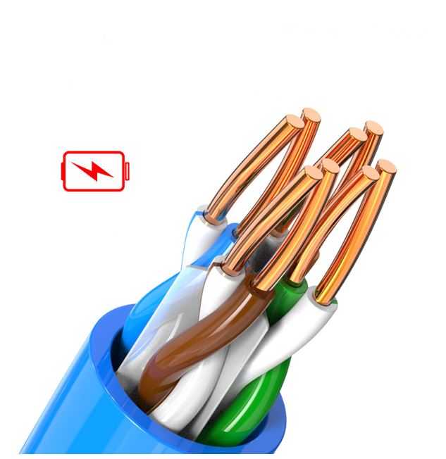 8Ware 350m CAT6A Ethernet 24AWG 30V LAN Stranded Core Cable Roll Bare Copper Twisted Core PVC Jac... - Image 4