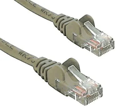 8ware CAT5e Cable 2m - Grey Color Premium RJ45 Ethernet Network LAN UTP Patch Cord 26AWG CU Jacke...