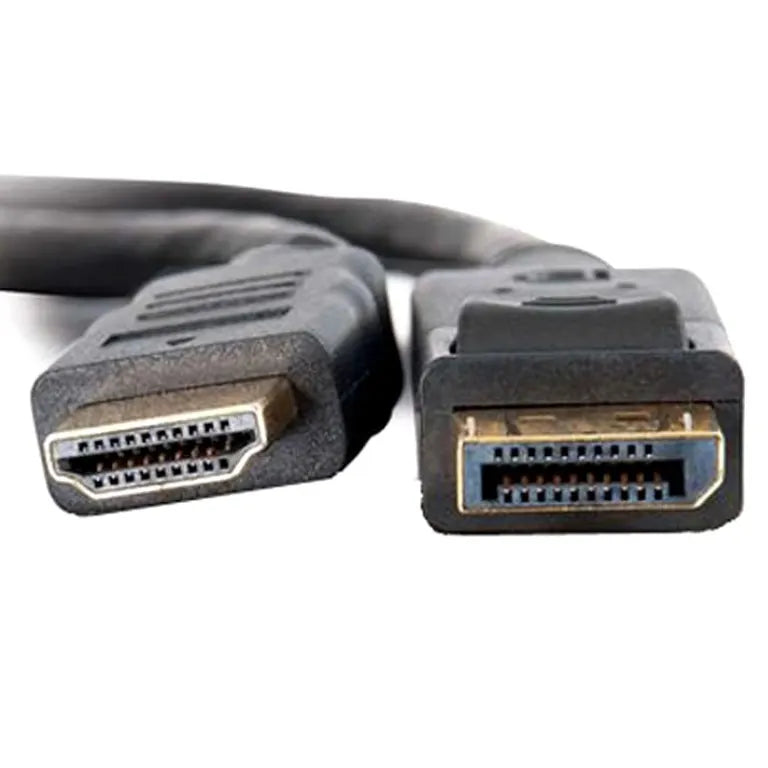 8ware DisplayPort DP to HDMI Cable 2m - 20 pins Male to 19 pins Male Gold plated RoHS - Cables - Image 2