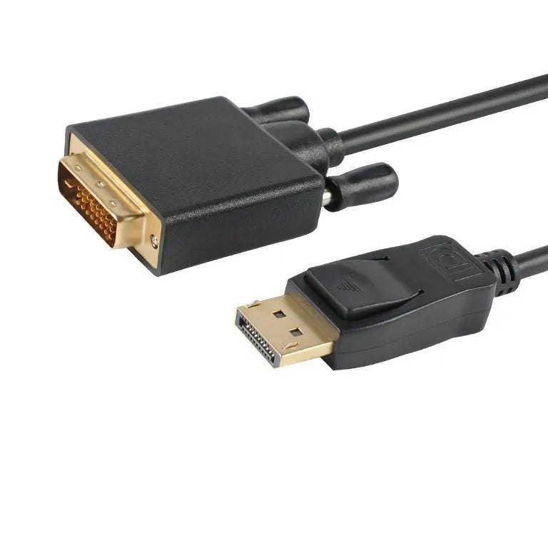 Astrotek DisplayPort DP to DVI-D 2m Cable Male to Male 24+1 Gold plated Supports video resolution...