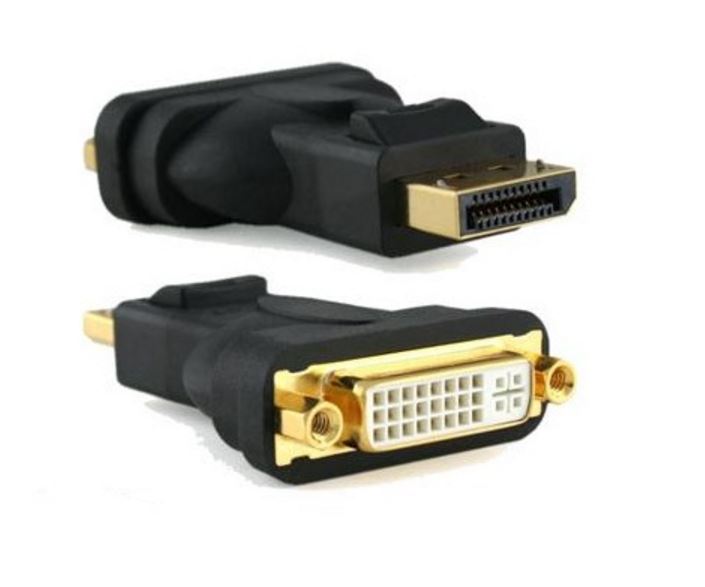 Astrotek DisplayPort DP to DVI-D Adapter Converter 20 pins Male to DVI 24+1 pins Female - Cables