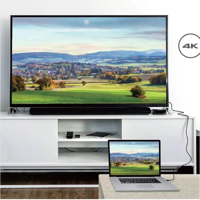 Astrotek 2m DisplayPort DP to HDMI Cable Converter Adapter - Male to Male 4K Resolution For Lapto... - Image 2