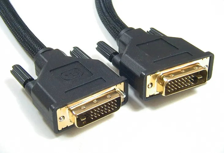 Astrotek DVI-D Cable 2m - 24+1 pins Male to Male Dual Link 30AWG OD8.6mm Gold Plated RoHS - Cables