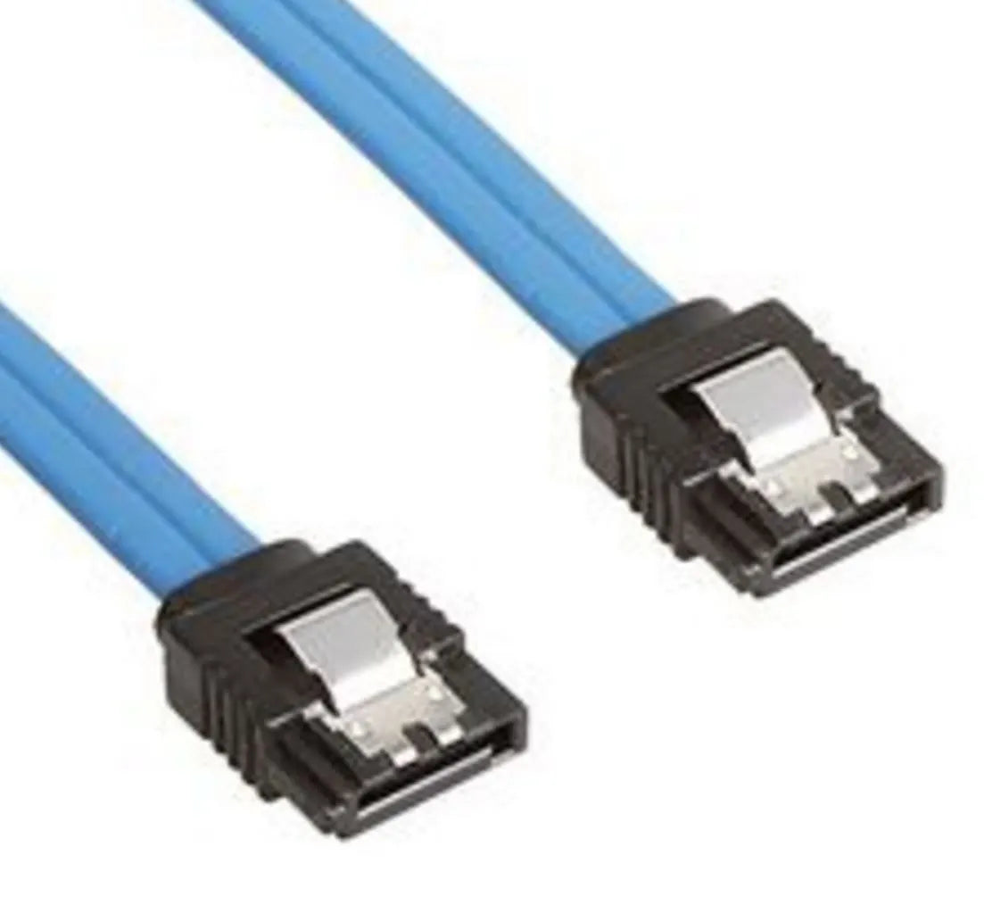 Astrotek SATA 3.0 Data Cable Male to Male Straight 180 to 180 Degree with Metal Lock 26AWG Blue 5...