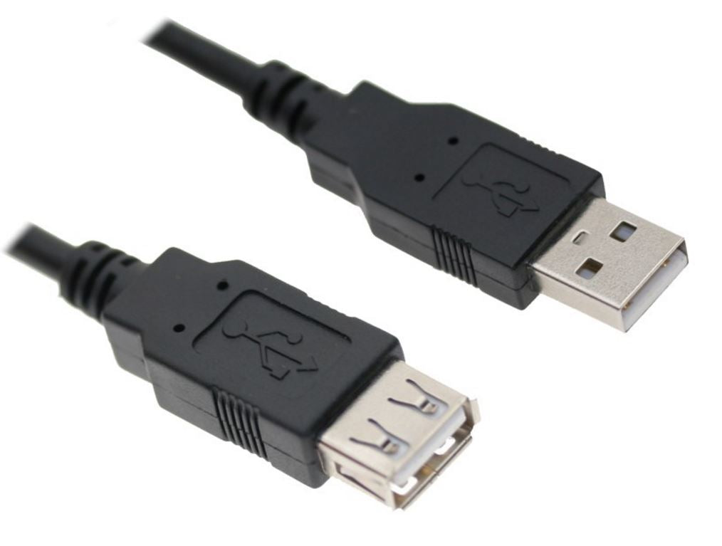 Astrotek USB 2.0 Extension Cable 2m - Type A Male to Type A Female RoHS - Cables