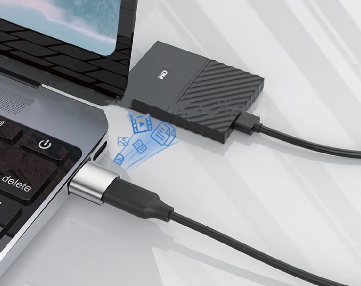 Astrotek USB-C to USB-A Type C Female to Type-A Male OTG Adapter 480Mhz For Laptop, Wall Chargers... - Image 2