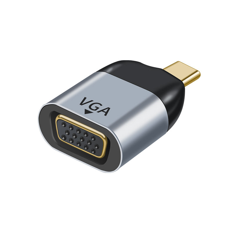 Astrotek USB-C to VGA Male to Female Adapter support 1080P@60Hz QXGA QWXGA WUXGA UXGA for iPad Pr...