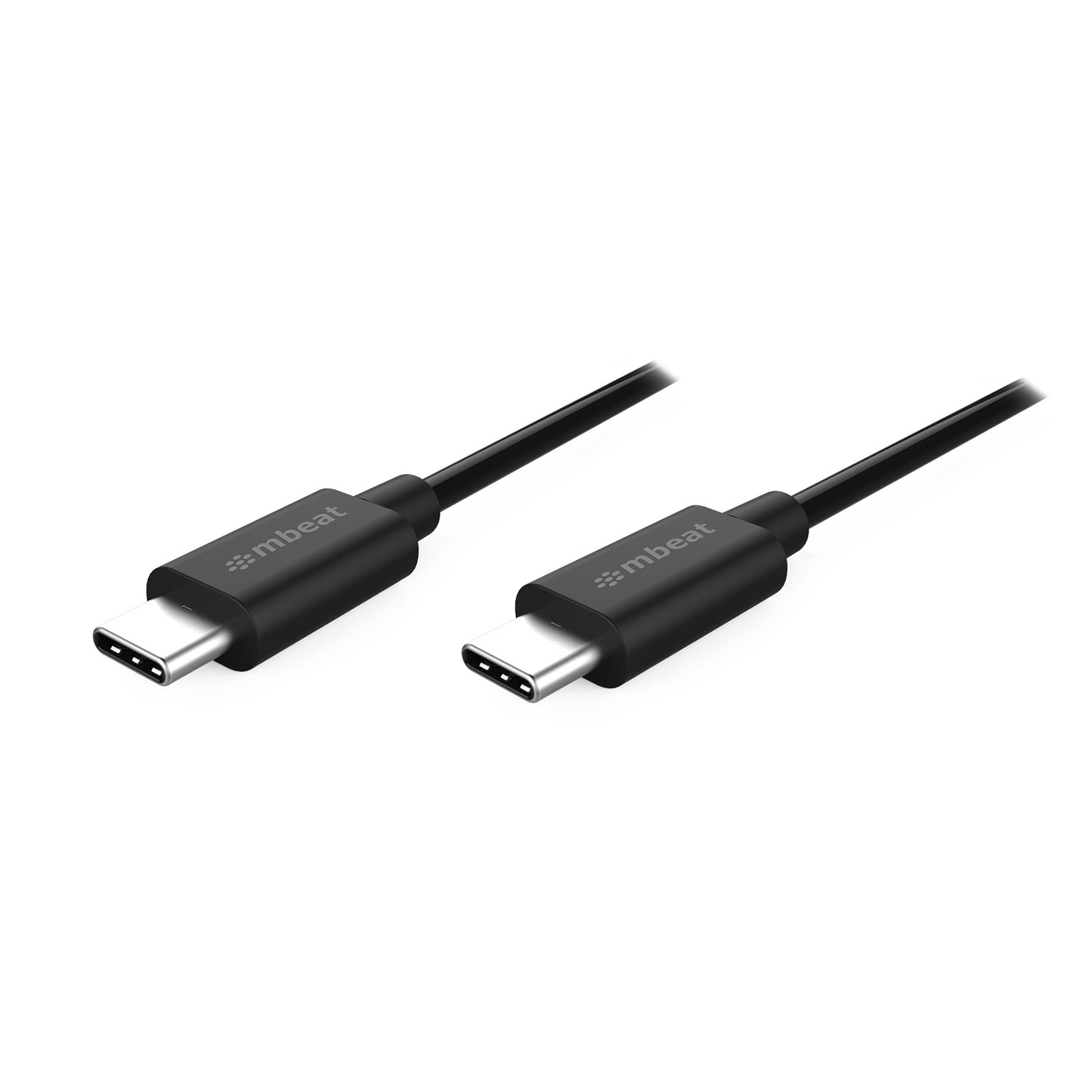 mbeat® Prime 1m USB-C to USB-C 2.0 Charge And Sync Cable High Quality/Fast Charge for Mobile Phone Device Samsung Galaxy Note 8 S8 9 Plus LG Huawei