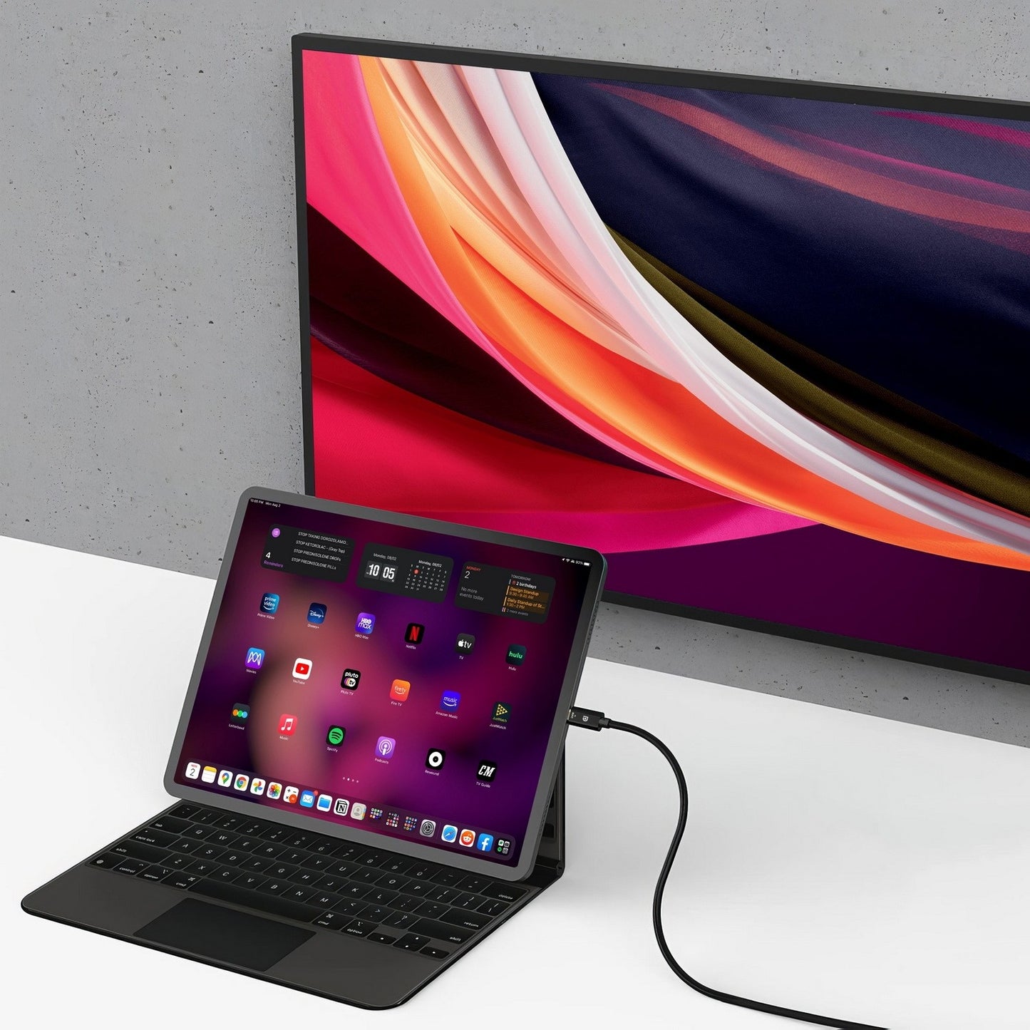 Simplecom DA323 USB-C to DisplayPort Cable DP1.4 8K@60Hz 2M - Cables - Image 4