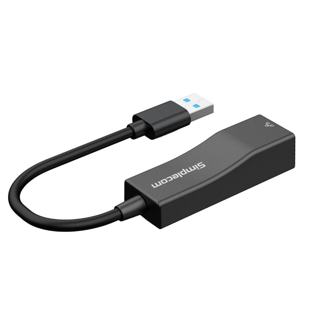 Simplecom NU302 SuperSpeed USB 3.0 to RJ45 Gigabit 1000Mbps Ethernet Network Adapter - USB, Bluet... - Image 3