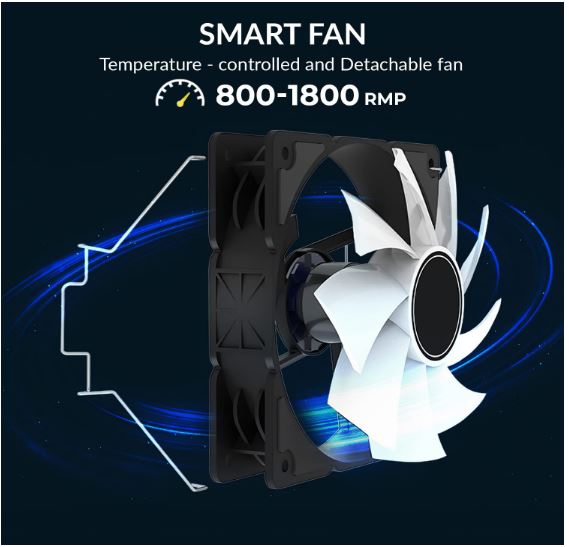 Antec A400i RGB , 72 CFM, 4 Direct Heat-Pipes, 120mm PWM RGB Fan,1700, 115X, 1200, 2011, AM3, AM3... - Image 4