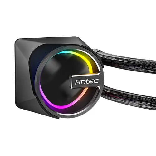 Antec Skeleton Matrix 360 ARGB - Black, 360mm AIO, ARGB, 2400RPM, 74.23 CFM, 2.6mmH₂O, Intel/AMD,... - Image 4