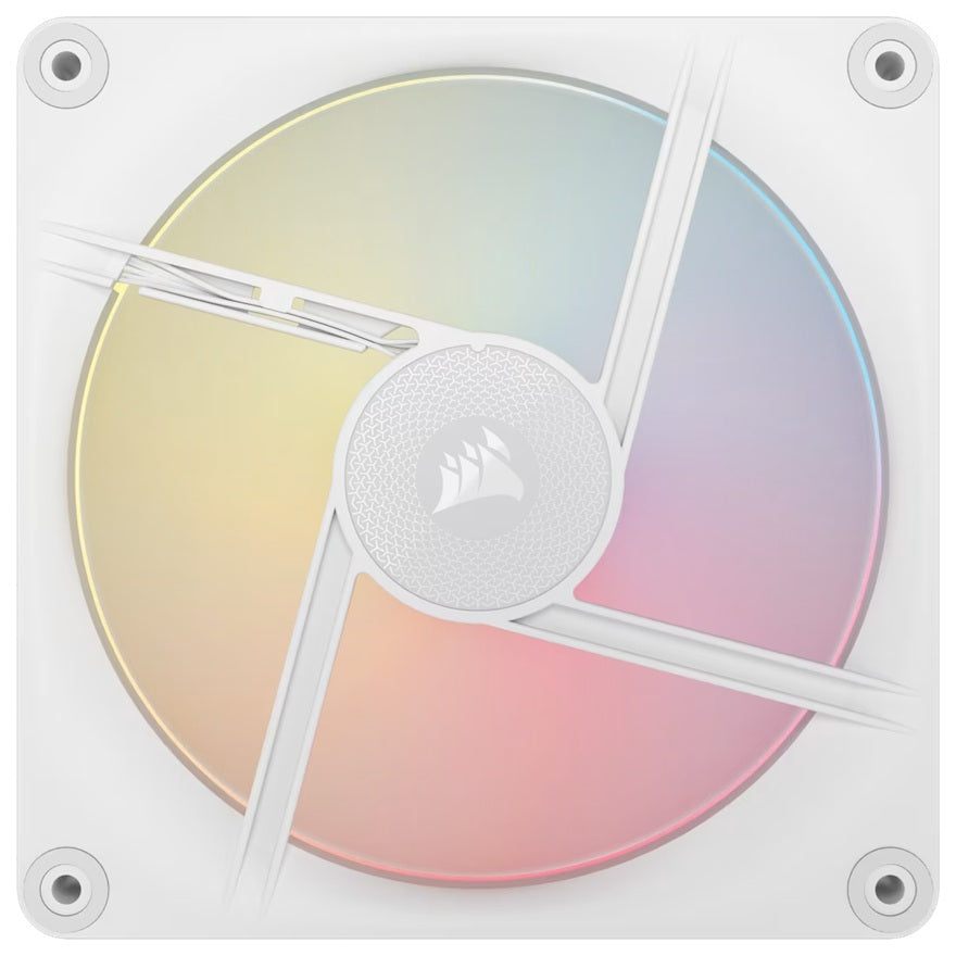 Corsair iCUE LINK LX140-R RGB 140mm PWM Reverse Fans Starter Kit Dual Pack -White: 90.6 CFM, 2000... - Image 3