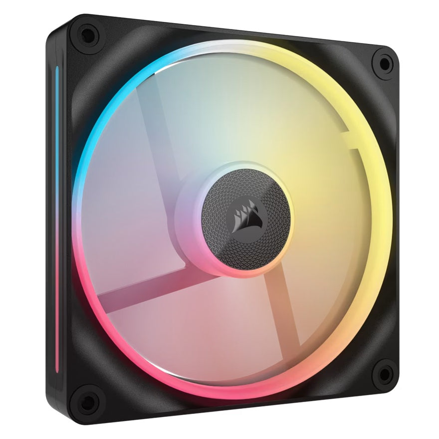 Corsair iCUE LINK LX140-R RGB 140mm PWM Reverse Fan Expansion Single Pack - Black: 90.6 CFM, 2000... - Image 2