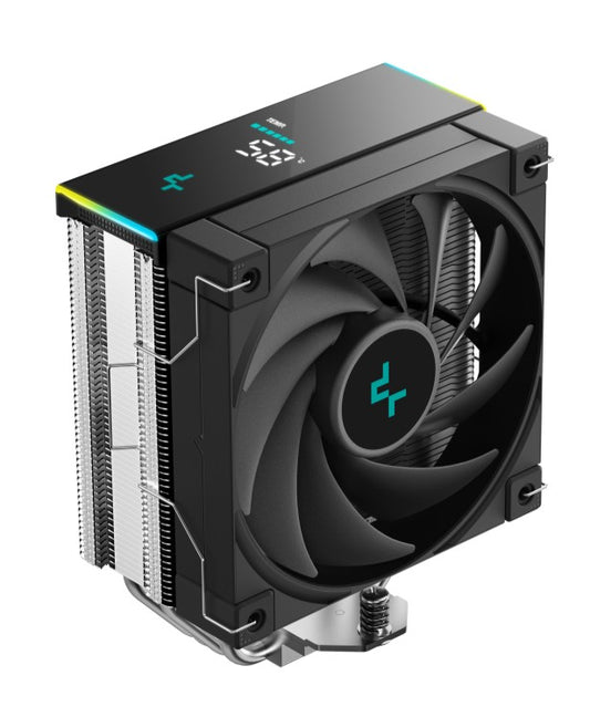 DeepCool AK400 Digital SE CPU Cooler, Status Display, ARGB LED Strips, 4x Heat Pipe Intel LGA1851...