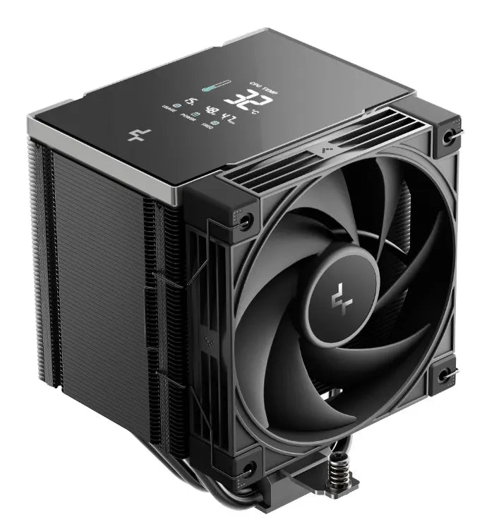 DeepCool AK500 G2 DIGITAL NYX AI Dynamic Adjustment CPU Cooler, Digital Display, 5 Heat Pipes, 4...