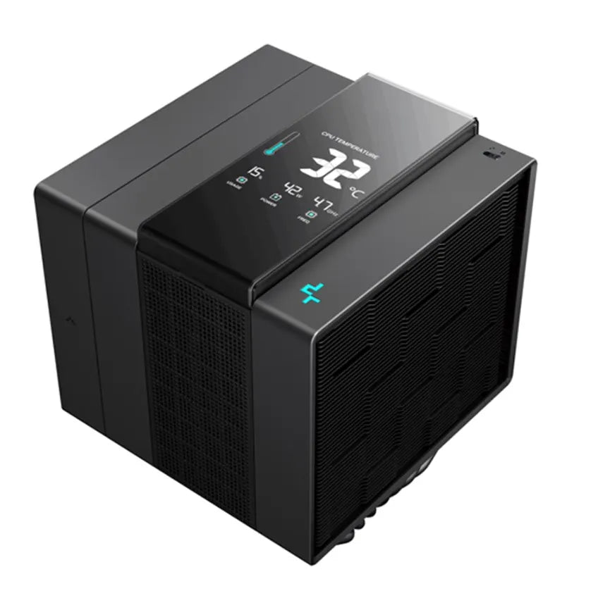 DeepCool ASSASSIN IV VC VISION DIGITAL Air Cooler, TDP 300W, Quad-Segmented Dashboard Display, Si...