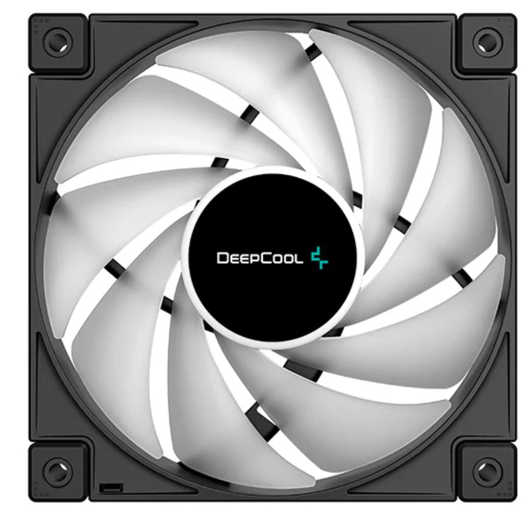 DeepCool FC120 3 in 1(3-Pack) Cooling Fan, 4-pin PWM, Hydro Bearing, 12V DC 0.13 A 1.56W, ARGB LED, Daisy-Chainable