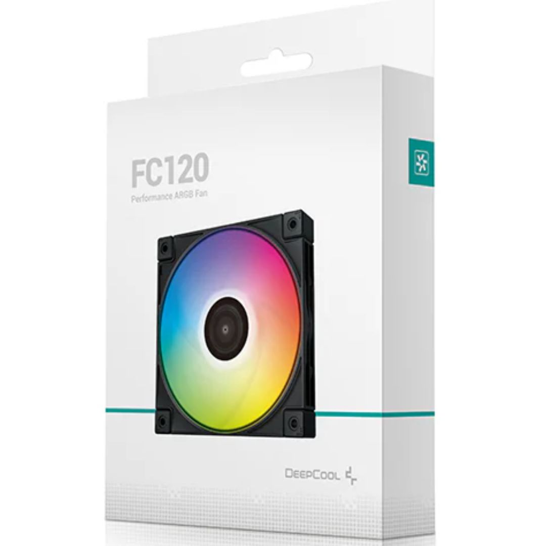 DeepCool FC120 Cooling Fan, 120mm Performance RGB PWM, Cable Management With Dasiy Chainable Cabl... - Image 4