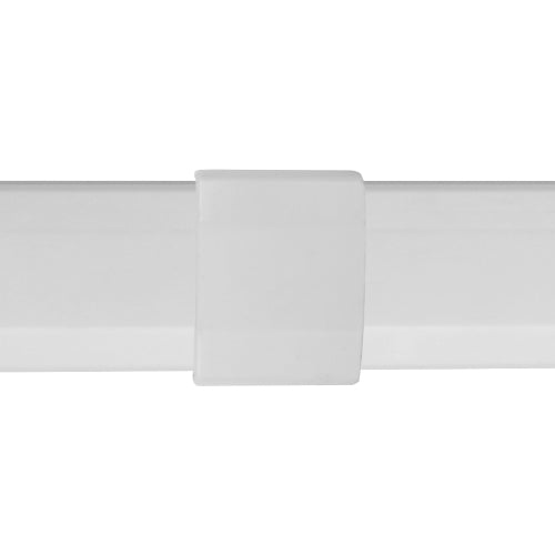 Brateck Plastic Cable Cover Joint Material:ABS Dimensions 64x21.5x40mm - White (LS)