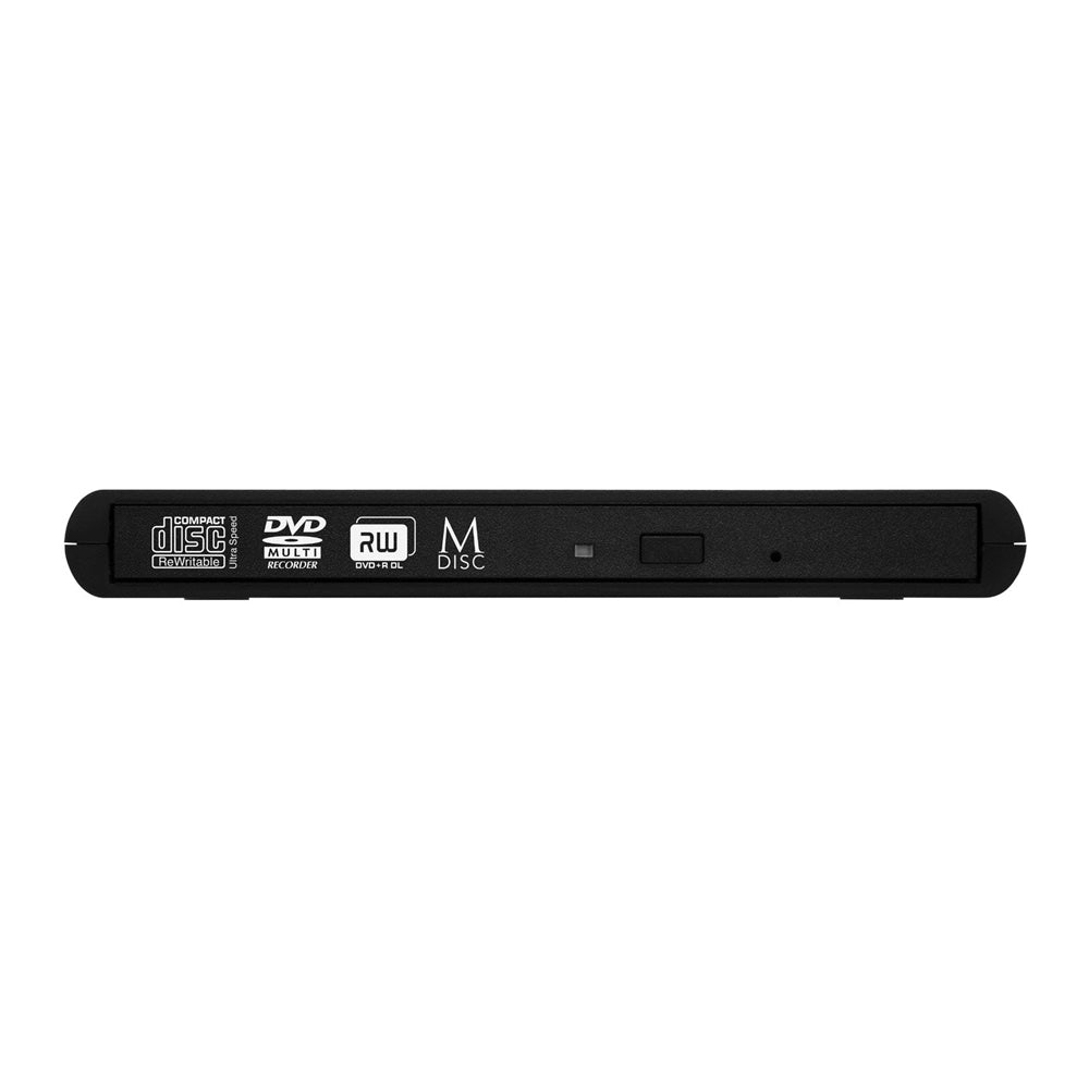 Verbatim External Slimline DVD / CD Writer, Burner, Reader, Player, Ultra Portable for Notebooks, Nero Software, USB Powered Black Mobile, Retail 2025