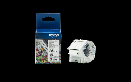 Brother CZ-1004 Full Colour continuous label roll, 25mm wide to Suit VC-500W - Scanner and Labeller