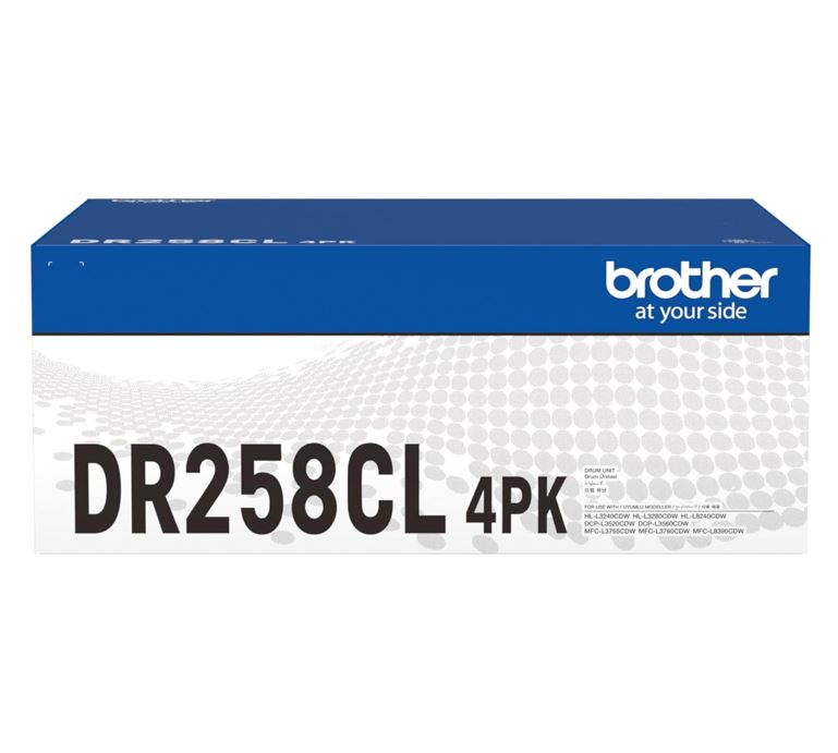 Brother DR-258CL DRUM UNIT TO SUIT MFC-L8390CDW/MFC-L3760CDW/MFC-L3755CDW/DCP-L3560CDW/DCP-L3520C...