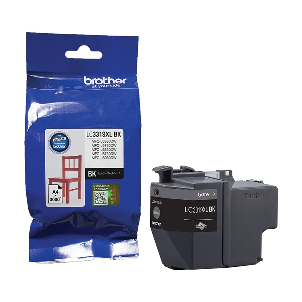 Brother LC-3319 XL Black to Suit - J5330DW/J5730DW/J6530DW/J6730DW/J6930DW - Printer Consumable - Image 2