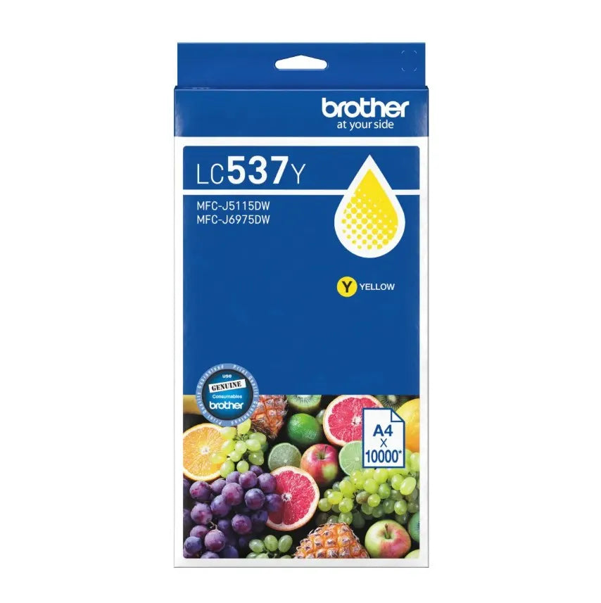 Brother *NEW* YELLOW INK CARTRIDGE TO SUIT MFC-J6975DW -UP TO 10,000 PAGES - Printer Consumable